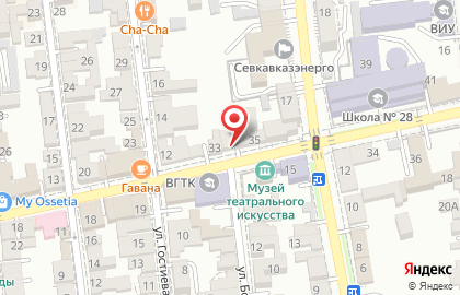 Компания Техпроект на улице Максима Горького на карте