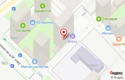 BRITVA Метрогородок на карте
