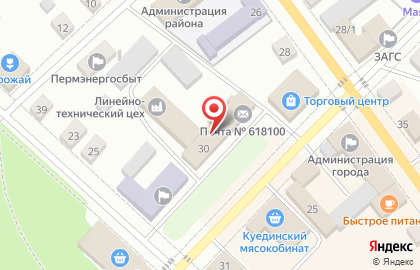 Почта Банк в Перми на карте