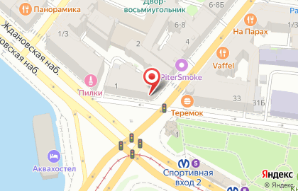 Аптека Гомеофарм в Петроградском районе на карте