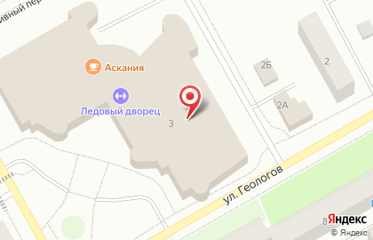 Аскания на Центральной улице на карте