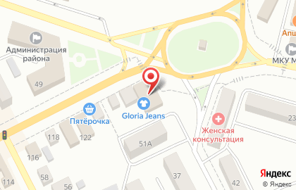 Торговый центр Омега, торговый центр в Челябинске на карте