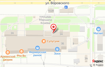 Мясной дом на улице Екатерины Кочкиной на карте