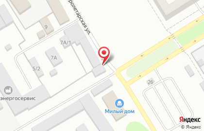 Кафе Granat на Пролетарской улице на карте
