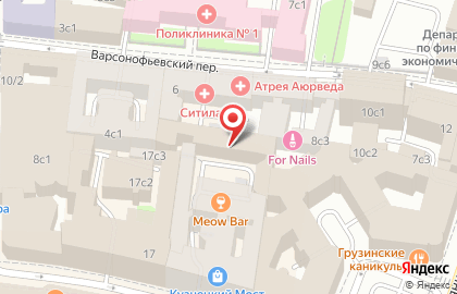 Адвокатское бюро на улице Кузнецкий Мост на карте
