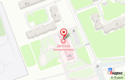 Детская поликлиника Чистопольская центральная больница на улице Вишневского в Чистополе на карте