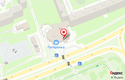 Девятка на проспекте Энтузиастов на карте