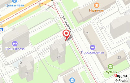 Автостоянка в Перми на карте