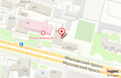 Магазин для всей семьи Fix Price на Московском проспекте на карте