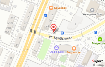 Сеть стрит-фуд кафе Ростерхит в Ленинградском районе на карте