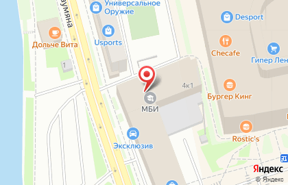 СК ГАЗПРОМ на проспекте Шаумяна на карте