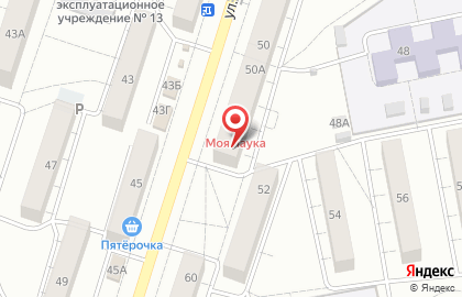 Магазин трикотажных изделий Тамбовчанка в Центральном районе на карте