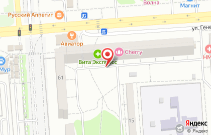Центр развития детей Семицветик на улице Генерала Лизюкова на карте