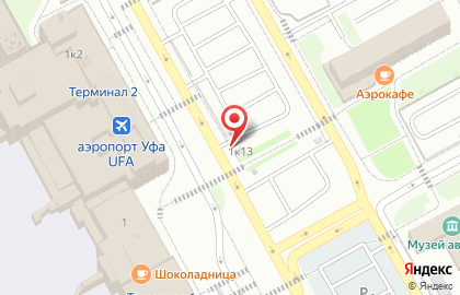 Автостоянка в Уфе на карте