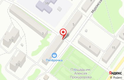 Парикмахерская Diadema на Муромской улице на карте