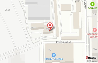 Челябинский филиал Банкомат, Уральский банк Сбербанка России на Отрадной улице на карте