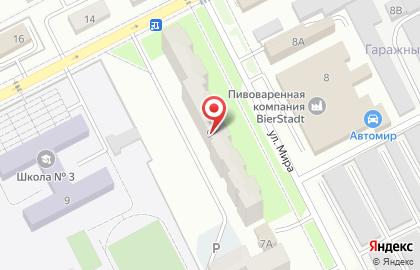 Киоск быстрого питания Русский аппетит на улице Мира, 9 на карте