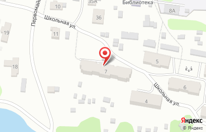 Пенсионный фонд РФ на Школьной улице на карте