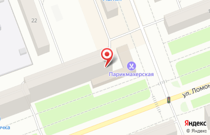 Мастерская по ремонту обуви на улице Ломоносова на карте