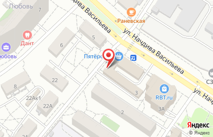 Торгово-сервисная компания АТД-Регион на улице Начдива Васильева на карте