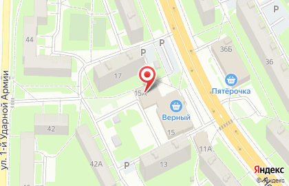 Магазин-пекарня Посадский пекарь на карте