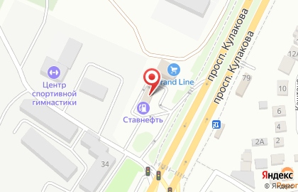 АЗС в Ставрополе на карте