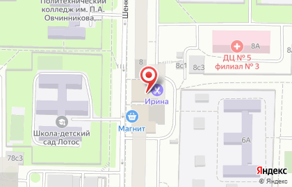 Ситимаркет в Шенкурском проезде на карте