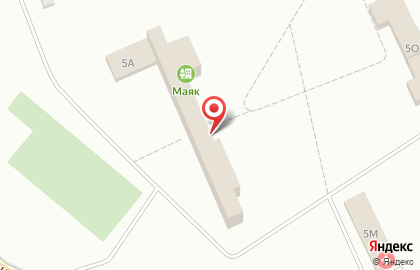 База отдыха Маяк на Средневыборгском шоссе на карте