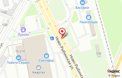 Я-Робот на Ново-Рыбинской улице на карте