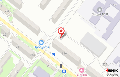 Кафе быстрого питания Обжорка, кафе быстрого питания в Будённовске на карте