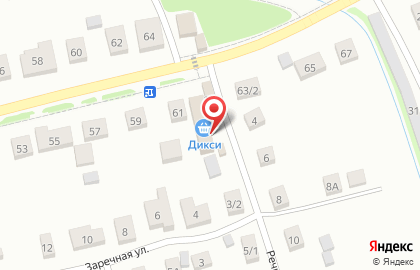 Супермаркет Дикси в Гусь-Хрустальном на карте
