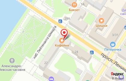 Магазин косметики и товаров для дома Улыбка Радуги на проспекте Ленина на карте
