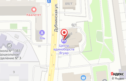 Центр тхэквондо на карте
