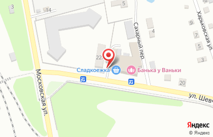 Магазин Сладкоежка на улице Шевченко на карте