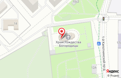 Студия Ок в 1-м Капотнинском проезде на карте