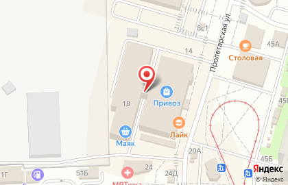 ШОУ РУМ SRJ (ИП Горбунов И.В.) на Пролетарской улице на карте