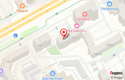 Сеть образовательных центров Интеллект+ на Московском тракте на карте