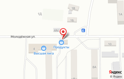 Магазин Винный склад на Молодёжной улице на карте