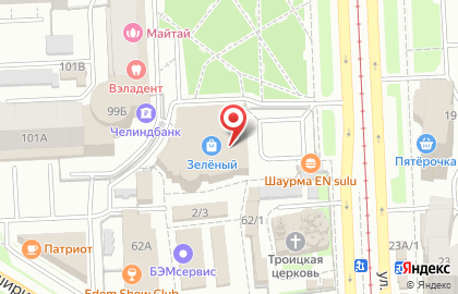 Парикмахерская Анастасия в Калининском районе на карте
