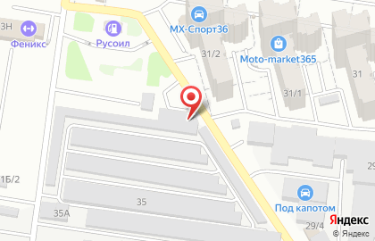 Автосервис в Воронеже на карте