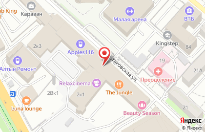 Туристическая компания Весь мир на Спартаковской улице на карте