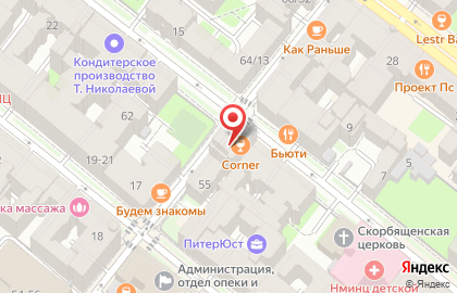 Печеский и партнеры на Пискарёвском проспекте на карте