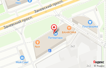 Таксопарк BERITAXI Заневский на карте
