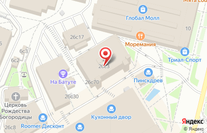 Школа танцев RenarDance на улице Ленинская Слобода на карте