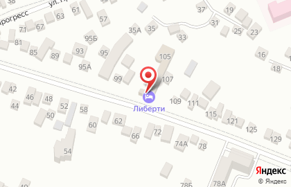 Гостиничный комплекс Либерти на карте