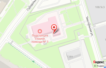 Скорая медицинская помощь в Тюмени на карте