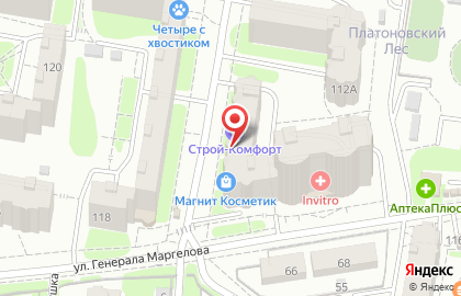 Градус на проспекте Ленина на карте