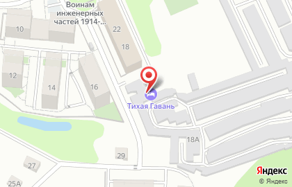 Отель Тихая гавань на карте