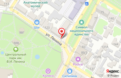 Магазин Советский кондитер на улице Ленина на карте