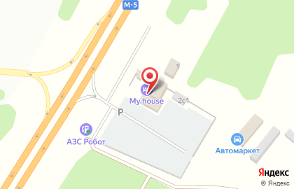 Автомойка My house на карте